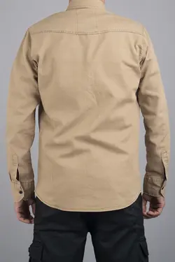 پیراهن جین اسلیم فیت بژ مردانه برند bombe کد 1652814644