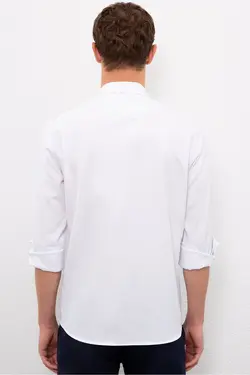 پیراهن سفید مردانه برند US Polo Assn کد 1652814630