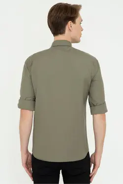 پیراهن سبز مردانه برند US Polo Assn کد 1652814652