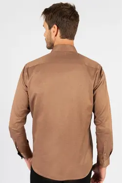 پیراهن برش راحت پوپلین مردانه کلاسیک برند Tudors کد 1652815242