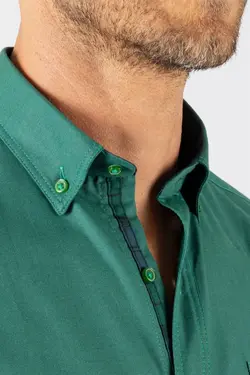 پیراهن برش راحت پوپلین مردانه کلاسیک برند Tudors کد 1652814977