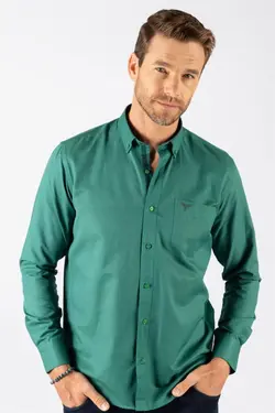 پیراهن برش راحت پوپلین مردانه کلاسیک برند Tudors کد 1652814976