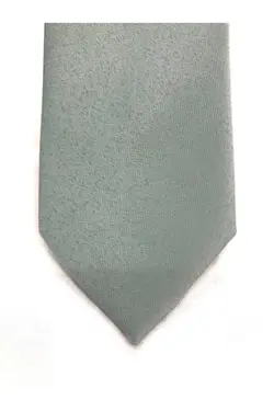 کراوات مات با دستمال ساتن / (لیمو کوفو برند CRWAT ® کد 1652807136