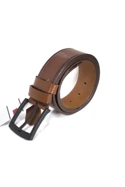 کمربند جین اسپرت ساده چرم اصل برند YUSUF ERDAL SARACİYE کد 1652805660