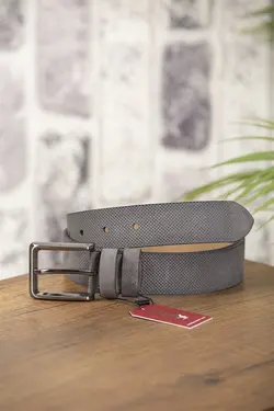 کمربند چرم جیر دودی اصل 4cm برند KASVA DERİ کد 1652803837
