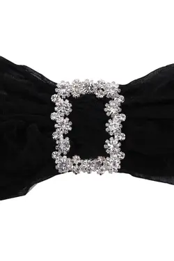 سنجاق شال کمربند دار مستطیلی کریستال نگین برند Hobi Dünya کد 1652772643