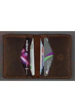 جا کارتی چرم اصل دست ساز دستی برند TANNEL کد 1652756652