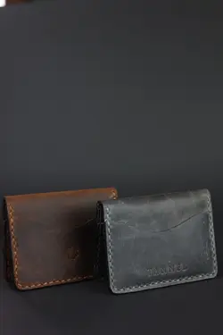 جا کارتی چرم اصل دست ساز دستی برند TANNEL کد 1652756652