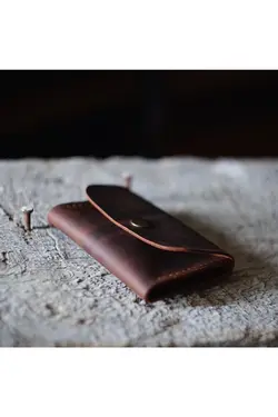 قهوه ای جا کارتی زیپدار برند atleather کد 1652756600