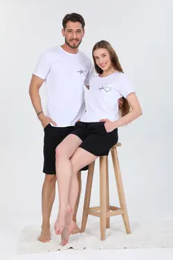 ست لباس راحتی تابستانی شورت دار مردانه برند Moda Clubu کد 1652753227