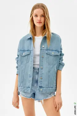 ژاکت گشاد برند Bershka کد 1652926492
