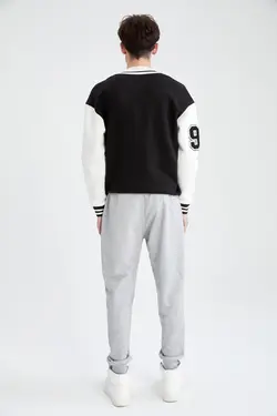 شلوار راحتی اسلیم فیت ساده برند Defacto کد 1652879293