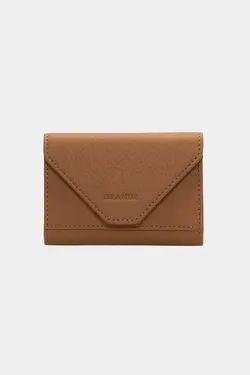 کیف پول کاغذی محفظه ای سکه 3639100% اصل شتری جا کارتی چرم برند Grande کد 1652832072
