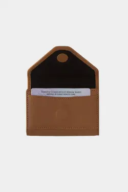 کیف پول کاغذی محفظه ای سکه 3639100% اصل شتری جا کارتی چرم برند Grande کد 1652832072