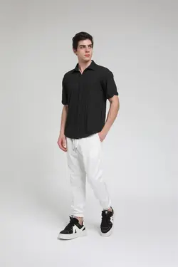 پیراهن پانیه یقه دار آستین کوتاه برند Rocqerx کد 1653079405