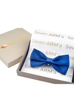 پاپیون ابریشم رنگ آبی مردانه برند SEVEN ARMA کد 1653076951
