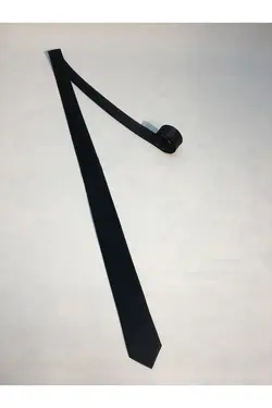 کراوات ست مدرن دستمال ساتن مشکی برند ModaRW16 کد 1656214035
