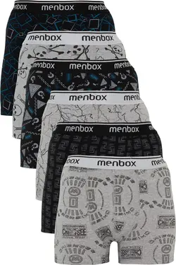 لباس زیر لایکرا طرح‎دار مردانه کلاسیک برند MENBOX کد 1656205778