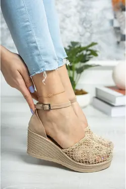 کفش لژدار بافتنی قهوه ای سموری برند epaavm کد 1656484138