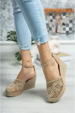 کفش لژدار بافتنی قهوه ای سموری برند epaavm کد 1656484138