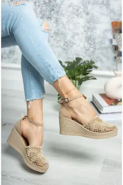 کفش لژدار بافتنی قهوه ای سموری برند epaavm کد 1656484138