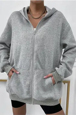 بافتنی گشاد طوسی برند MODAGEN کد 1662115687