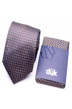 کراوات گشاد با دستمال دوک برند DÜK KRAVATLARI کد 1662100033