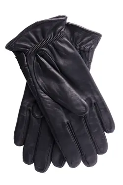 دستکش پنبه دوزی شده چرم مردانه برند Black Noble کد 1662272236