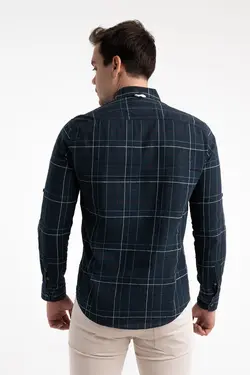 پیراهن با کیفیت چهارخانه 670000 مردانه برند F&amp;K Örme کد 1662856458