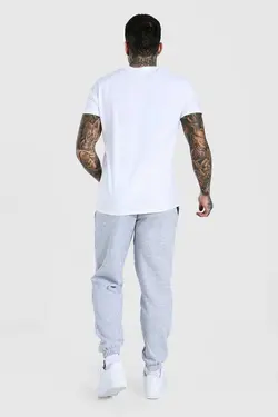 شلوار راحتی 2‎تکه طوسی مشکی مردانه برند Soufeel کد 1663561488