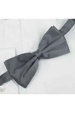 پاپیون ساتن دودی برند Gaffy کد 1663713072