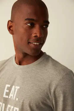 پیژامه ست خاکستری ملانژ برند Penti کد 1663696037