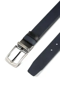 کمربند مردانه دو طرفه چرم اصل لوکس 3.5cm برند Goay کد 1663779364