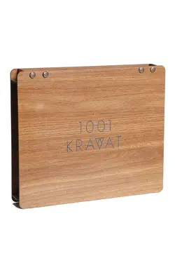 دکمه سرآستین کراوات ست جعبه‎دار بامبو فلزی چوب دستمال ابریشم مردانه برند 1001 Kravat کد 1663742227