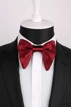 پاپیون ساتن زرشکی برند La Pescara کد 1664810403