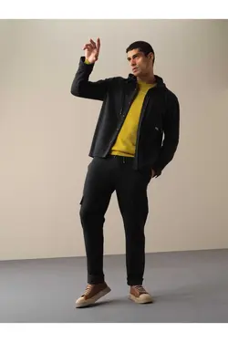 کت پیراهن متناسب کلاهدار پنبه ای برند Xint کد 1666022115