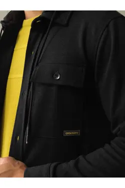 کت پیراهن متناسب کلاهدار پنبه ای برند Xint کد 1666022115