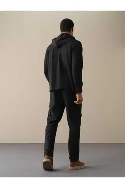 کت پیراهن متناسب کلاهدار پنبه ای برند Xint کد 1666022115