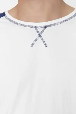 لباس راحتی بافتنی شطرنجی سرمه ای 100پنبه مردانه برند TRENDYOL MAN کد 1666173010