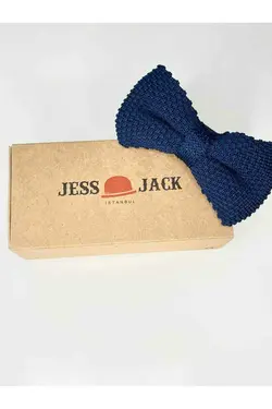 پاپیون بافتنی سرمه ای برند JESS JACK کد 1666490453