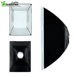 سافت‌باکس مربع ۶۰×۶۰ زنبوری Softbox with Grid