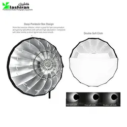 سافت پارابولیک پرتابل با گرید در ابعاد 90 cm عمق 70 cm