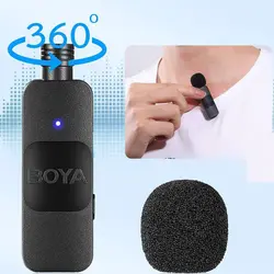 میکروفن بی سیم یقه ای بویا BOYA BY-V2