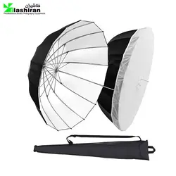 چتر دیفیوزر داخل نقره ای Deep Umbrella 180CM