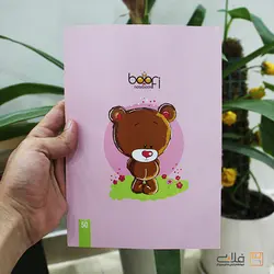 دفتر مشق 50 برگ مدل بوفی | فروشگاه فلاپی - نوستالژی از جنس آینده