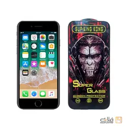 محافظ صفحه نمایش شیشه ای آیفون 7 – سوپر کینگ کونگ | فروشگاه فلاپی - نوستالژی از جنس آینده