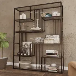 کتابخانه فلزی جدید و مدرن فوبورو مدل KF1310
