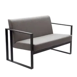 مبل اداری دو نفره پایه فلزی آرتمن مدل CCF721