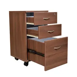 فایل اداری سه کشو چرخ و قفل دار فوبورو مدل F300