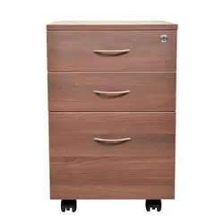 فایل اداری سه کشو چرخ و قفل دار فوبورو مدل F300